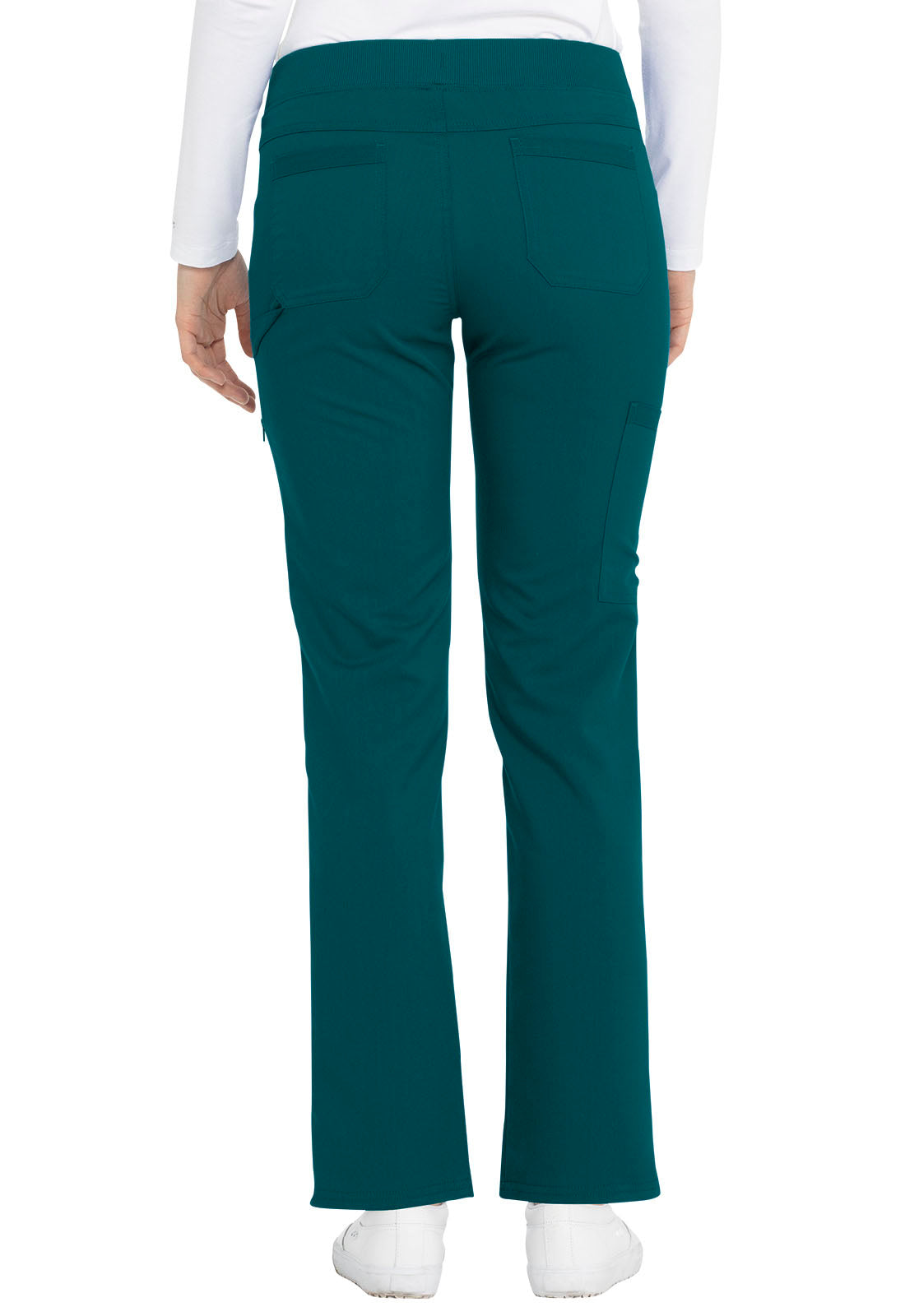 Women's Mid Rise Tapered Leg Pull-on Pant - Caribbean Blue