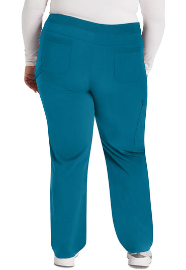 Women's Mid Rise Tapered Leg Pull-on Pant - Caribbean Blue