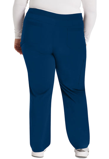 Women's Mid Rise Tapered Leg Pull-on Pant - Navy