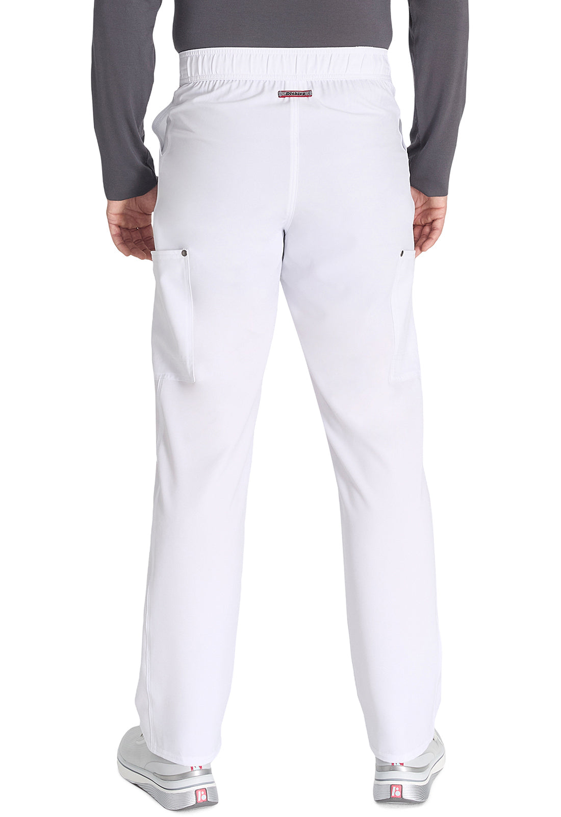Men's Men's Mid Rise Zip Fly Straight Leg Pant - White