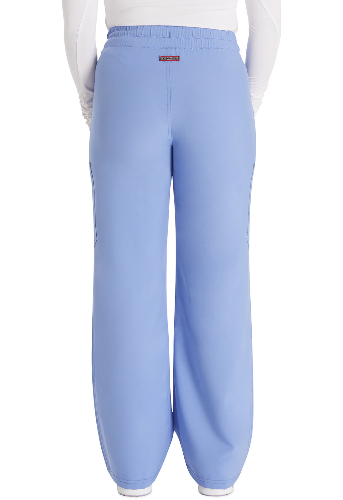 Women's Mid Rise Zip Fly Wide Leg Cargo Pant - Ciel