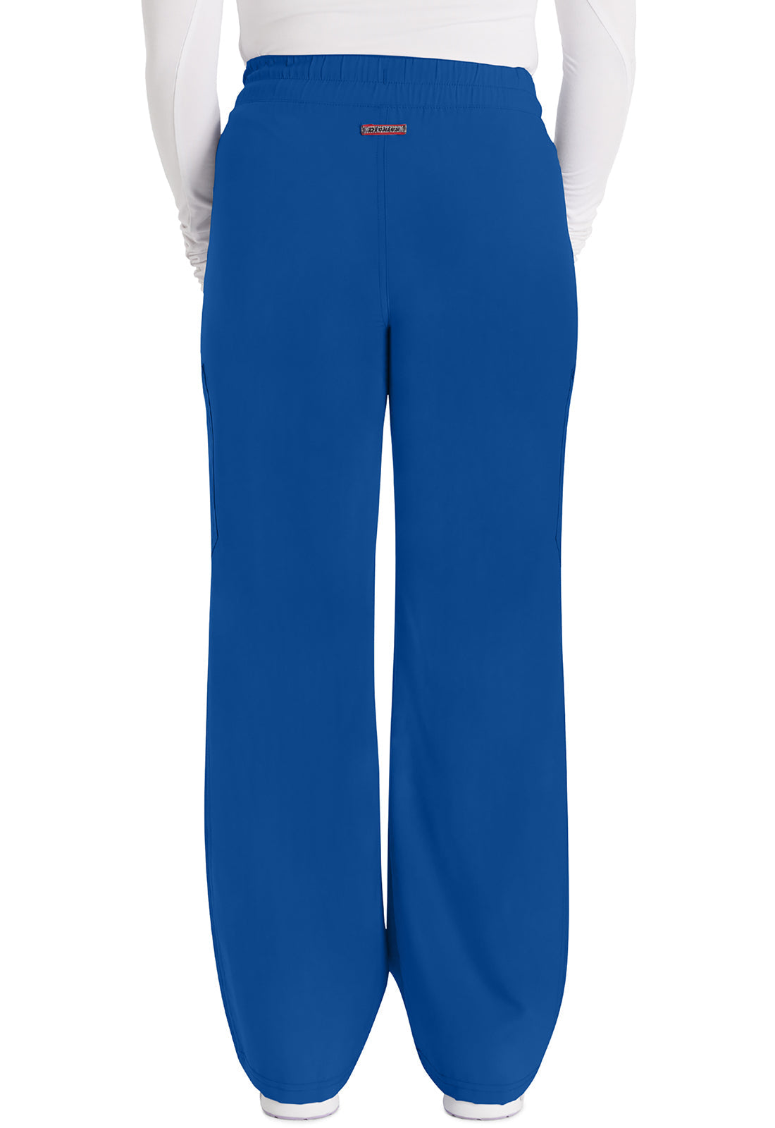 Women's Mid Rise Zip Fly Wide Leg Cargo Pant - Galaxy Blue