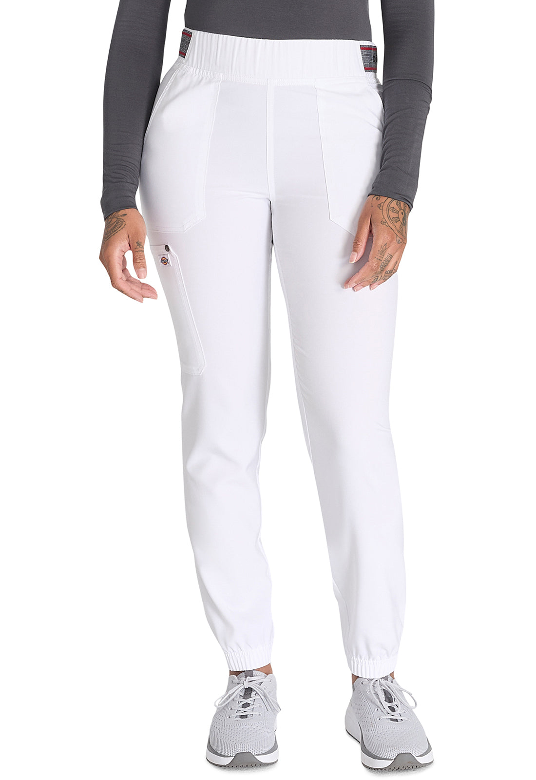 Women's Mid Rise Jogger  - White