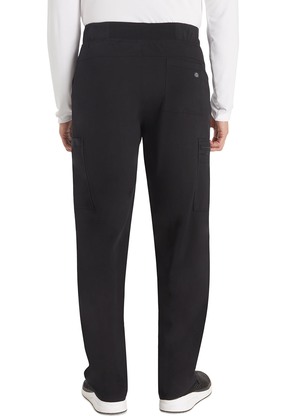 Men's Men's Mid Rise Zip Fly Straight Leg Pant - Black