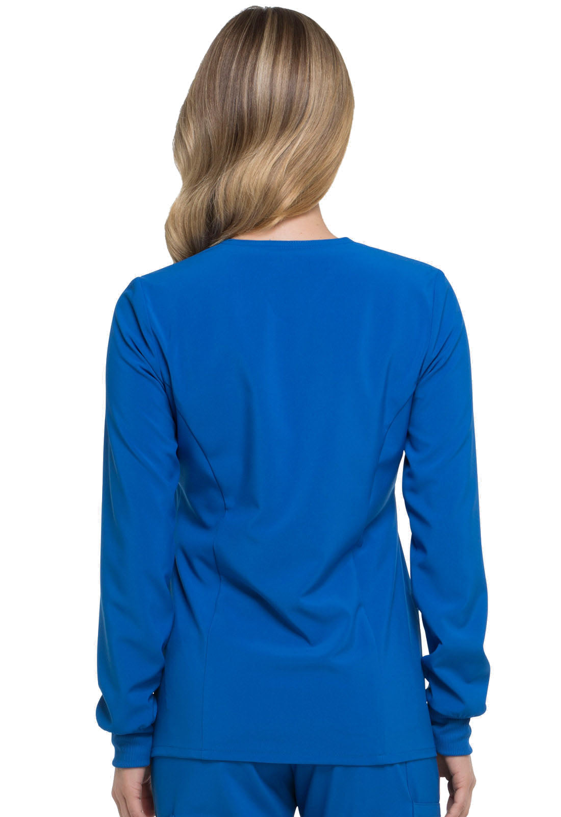 Women's Snap Front Warm-up Jacket - Royal