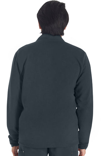 Men's Men's Zip Front Fleece Jacket - Pewter