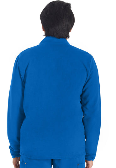 Men's Men's Zip Front Fleece Jacket - Royal