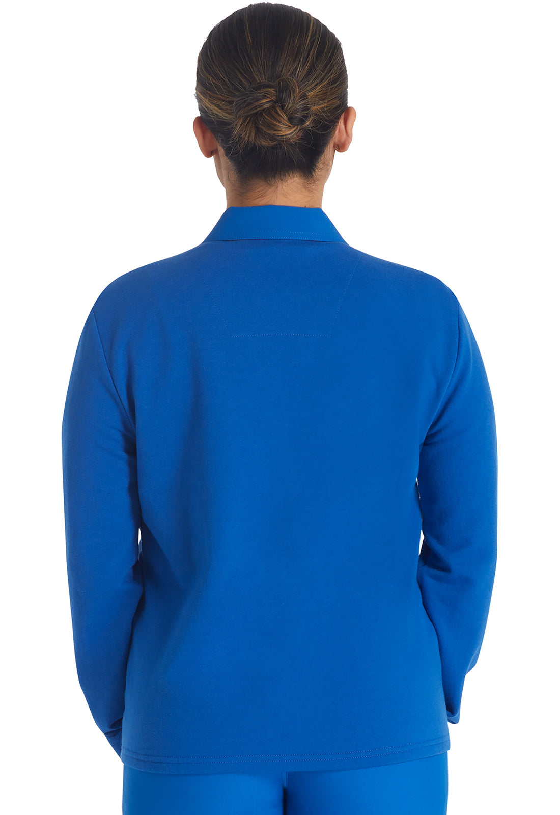 Women's Zip Front Fleece Jacket - Royal