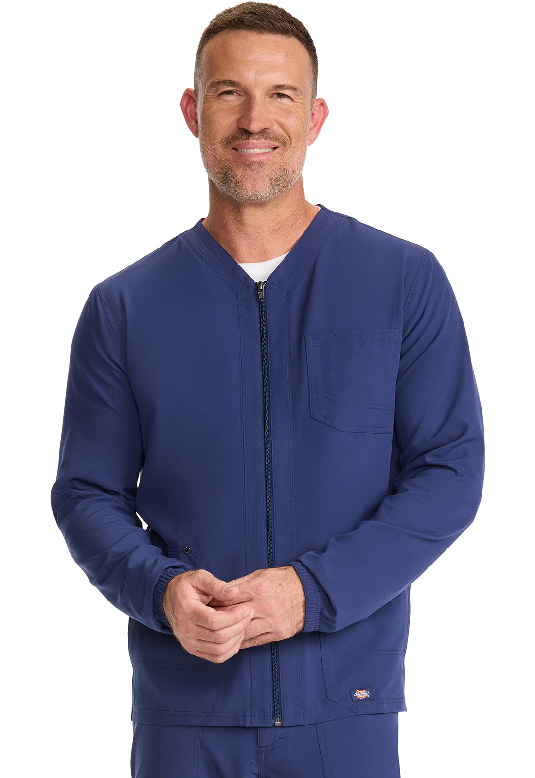 Men's Men's Front-Zip Jacket - Navy