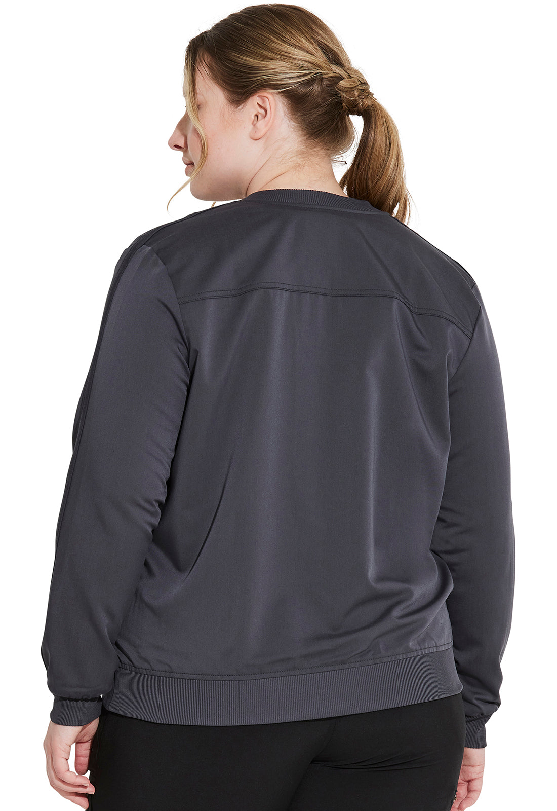 Women's Zip Front Jacket - Pewter