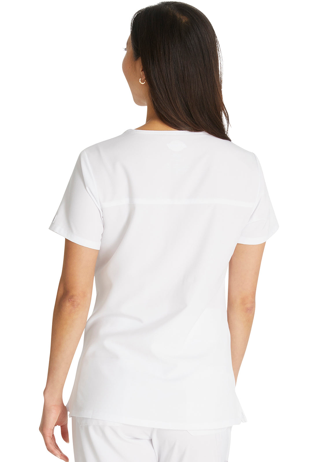 Women's Mock Wrap Top - White