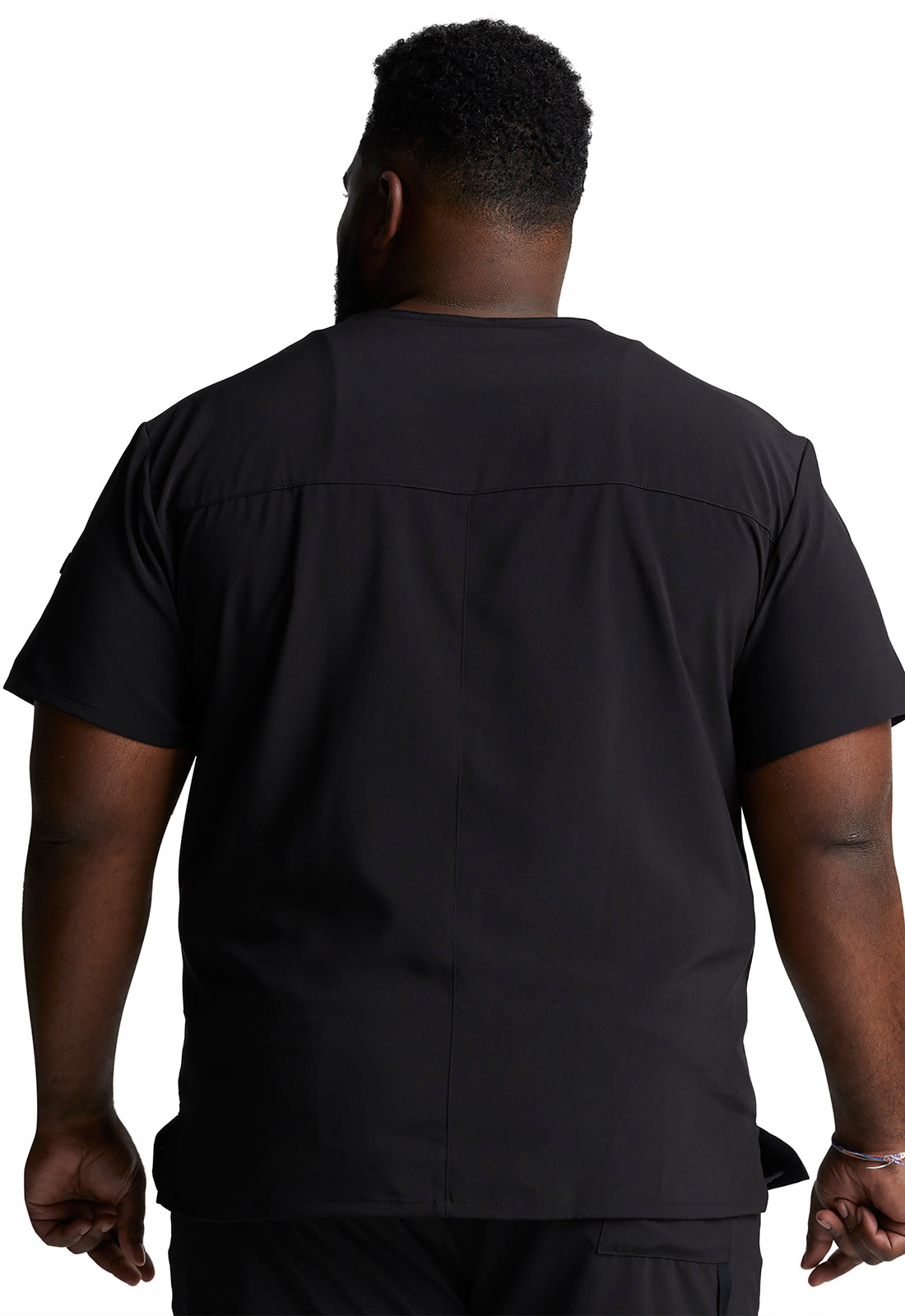 Men's Men's Tuckable V-Neck Top - Black