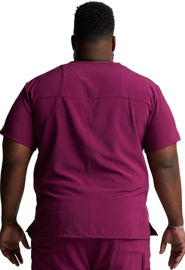 Men's Men's Tuckable V-Neck Top - Wine