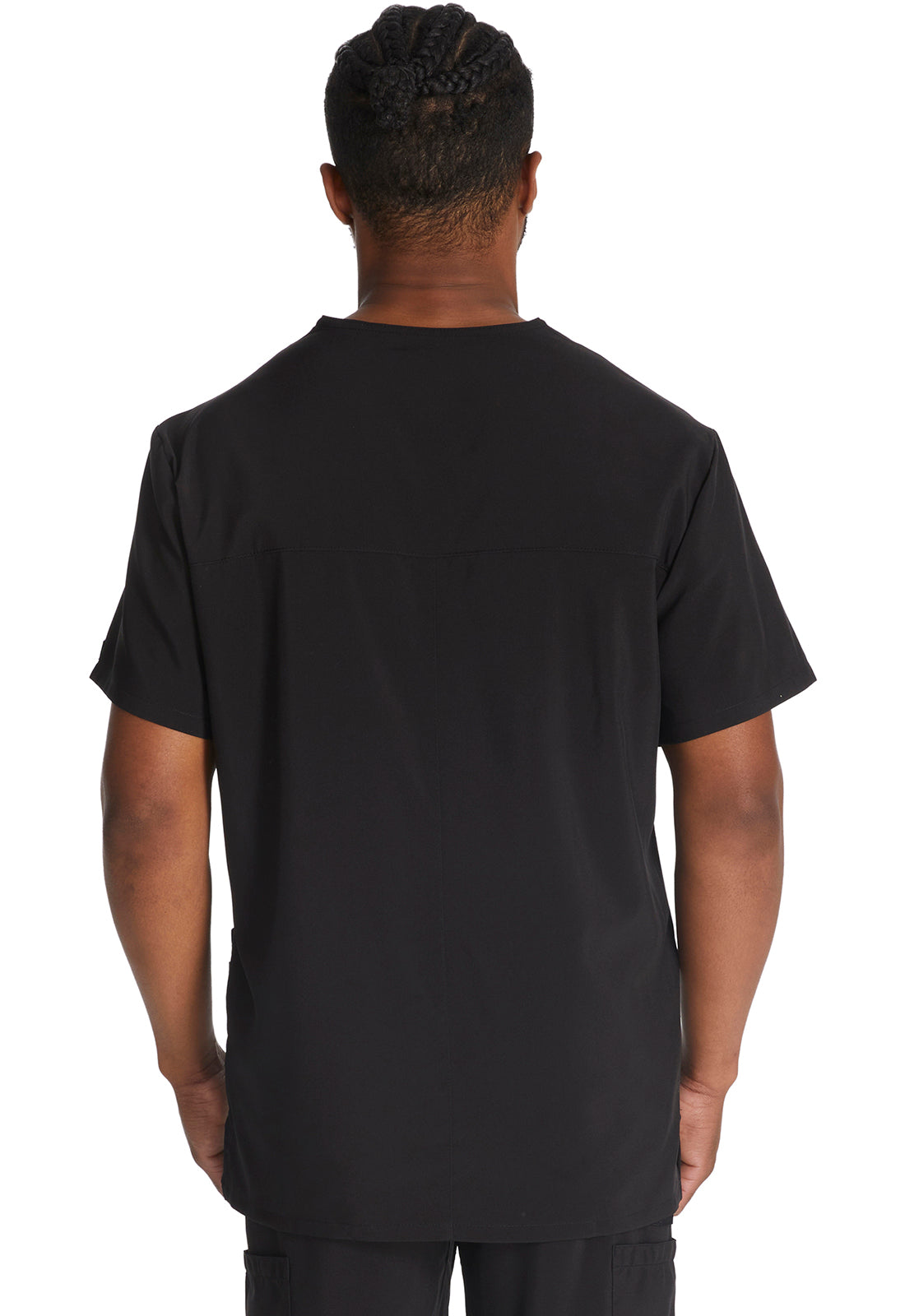 Men's Men's V-Neck Top - Black