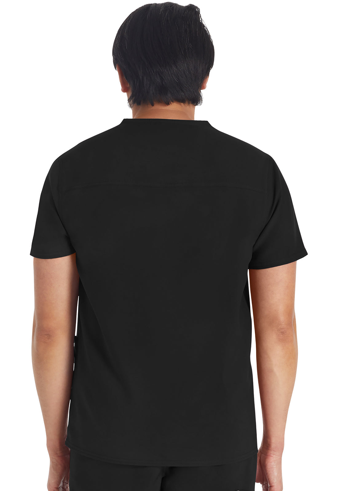 Men's Men's V-neck Top - Black