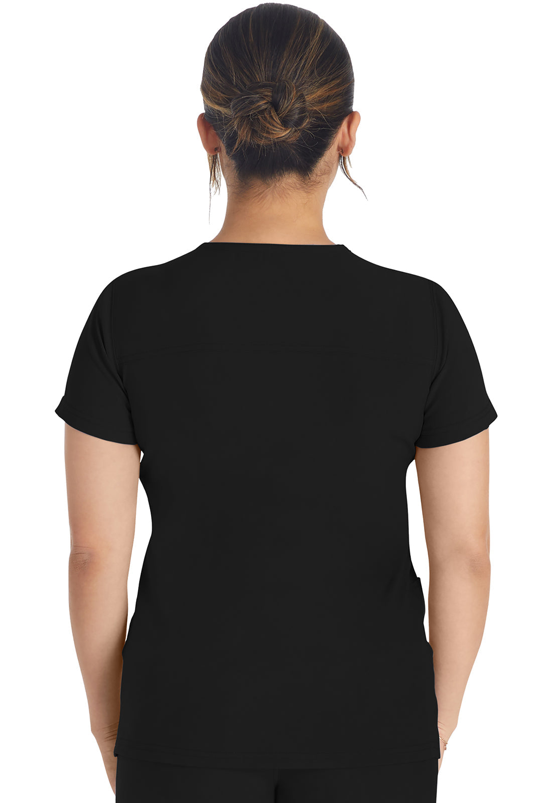 Women's V-Neck Top - Black