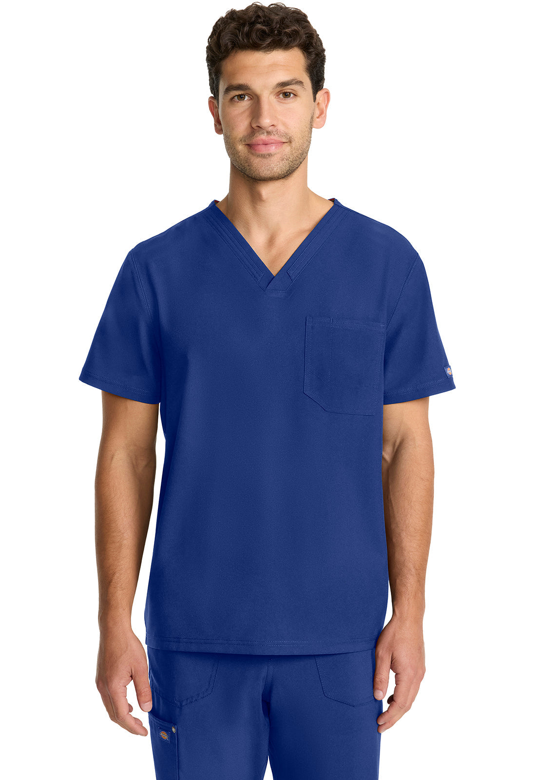 Men's Men's Tuck-in V-neck Top - Galaxy Blue