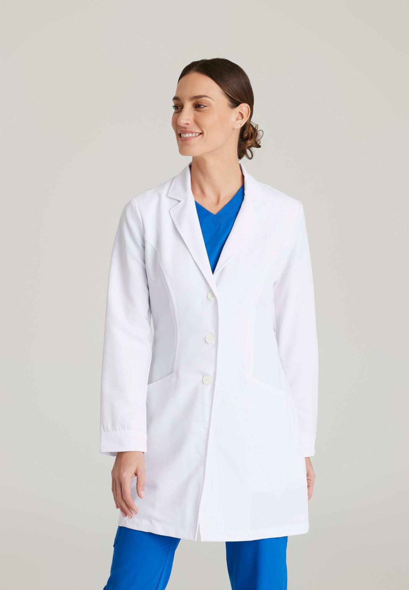 Eve Lab Coat - White - Jen's Scrubs