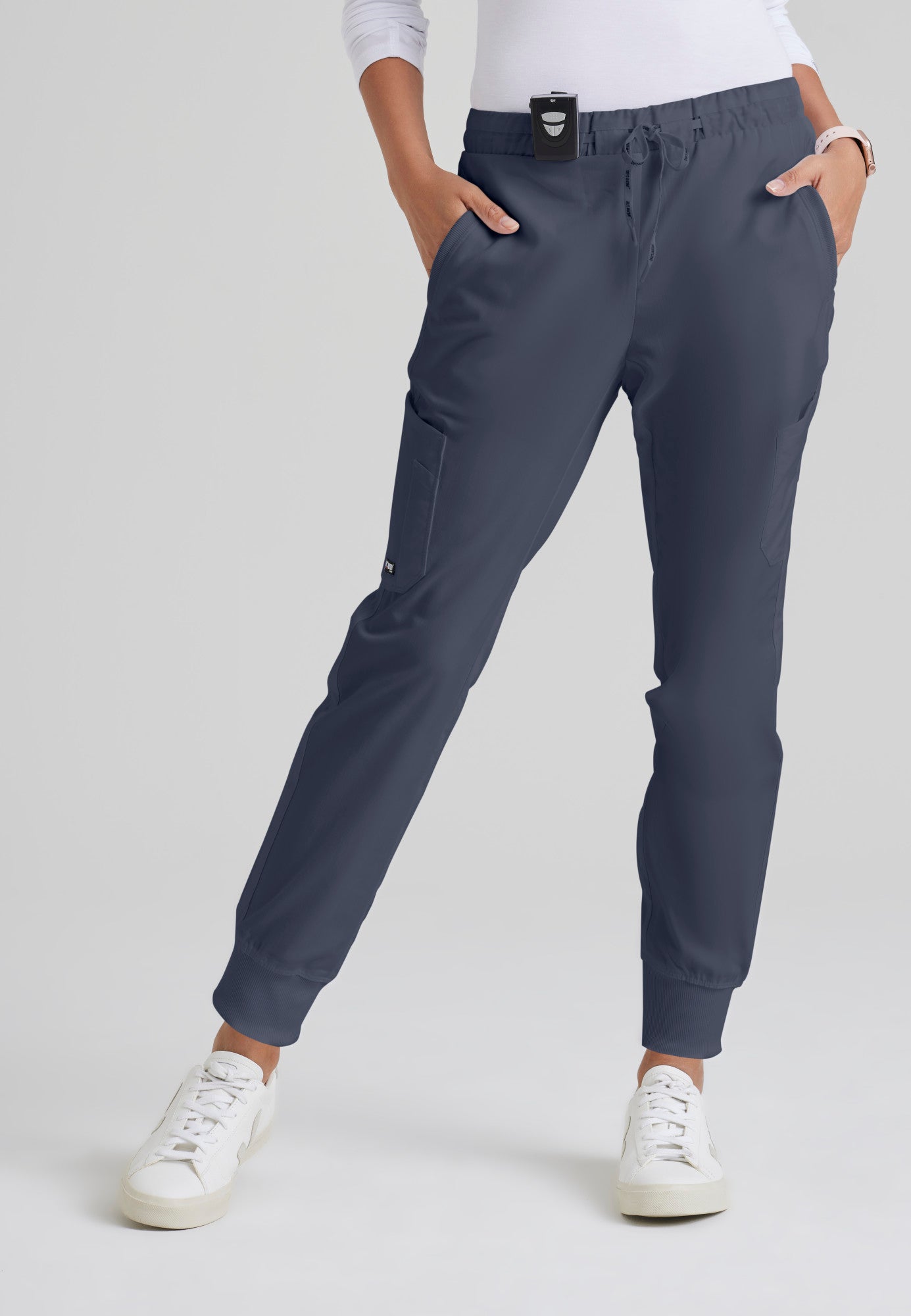 Kira Jogger - Steel - Jen's Scrubs