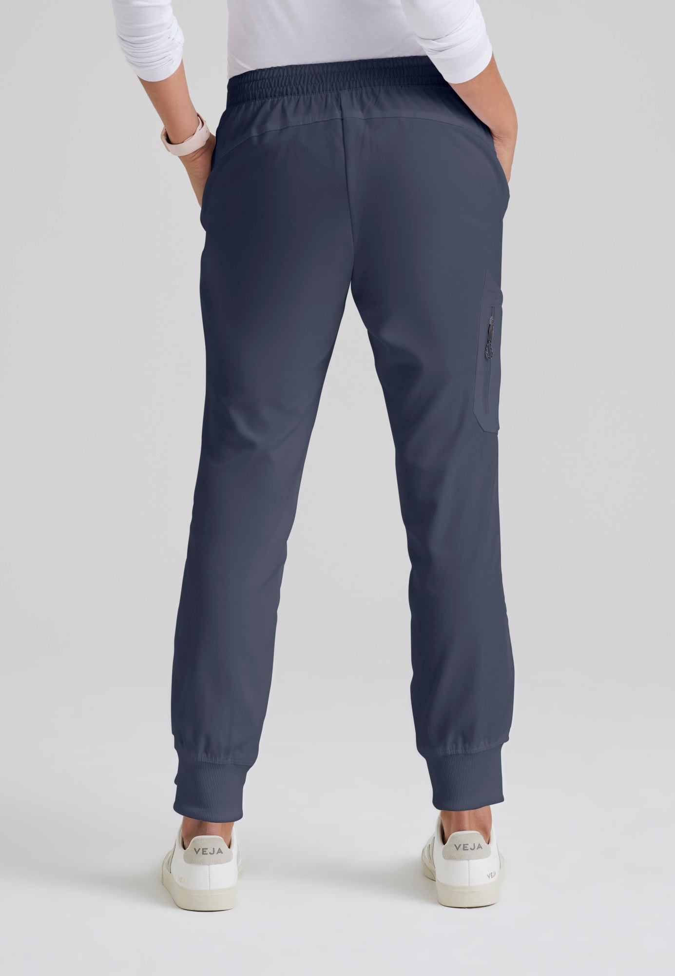 Kira Jogger - Steel - Jen's Scrubs