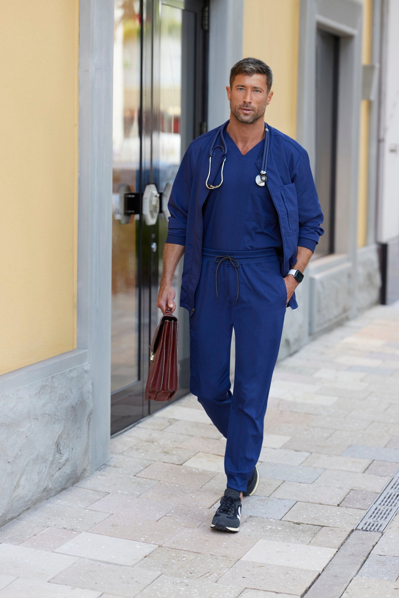 Kim Pant - Indigo - Jen's Scrubs