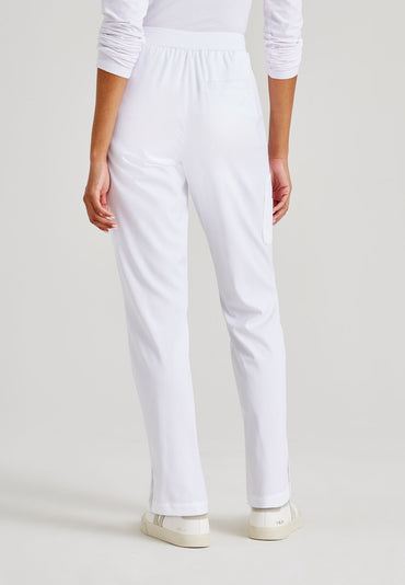 Serena Pant - White - Jen's Scrubs