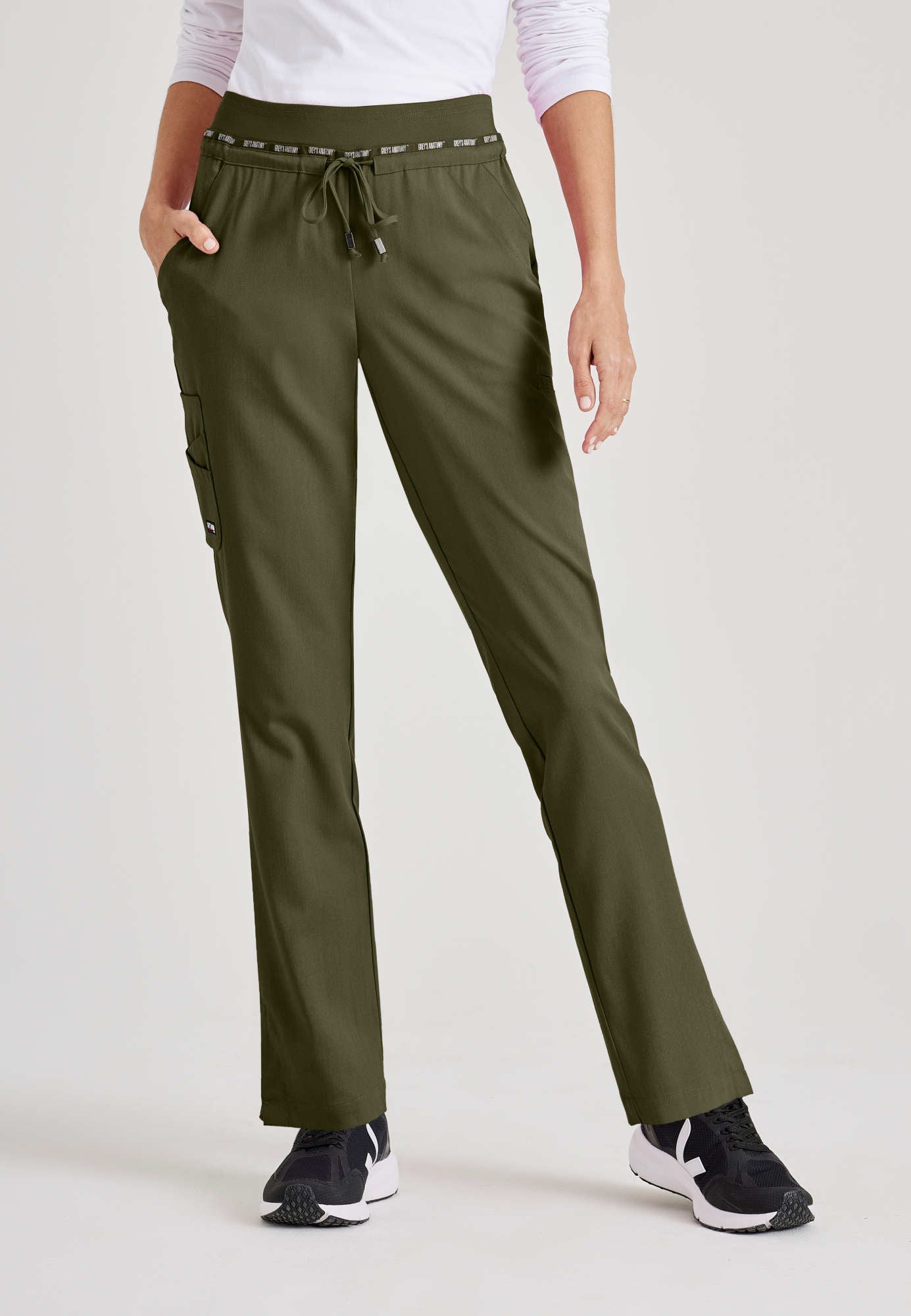 Serena Pant - Olive - Jen's Scrubs