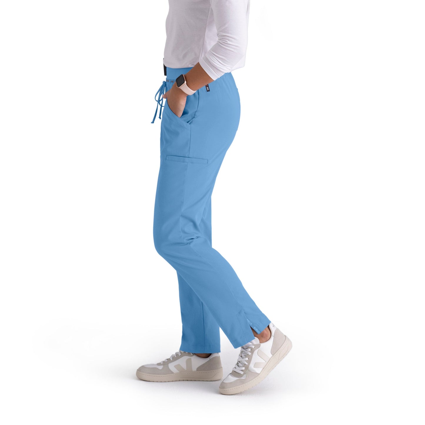 Serena Pant - Ciel Blue - Jen's Scrubs