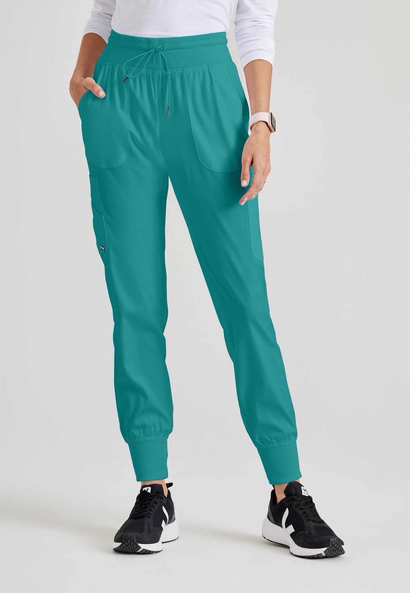 Carly Jogger - Teal - Jen's Scrubs