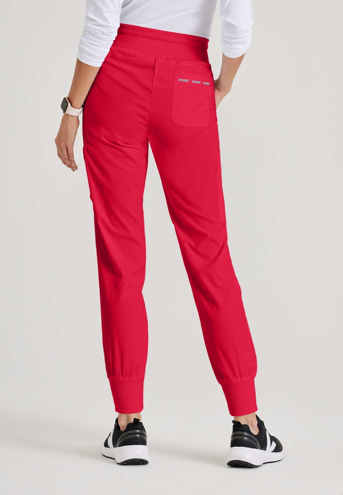 Carly Jogger - Scarlet Red - Jen's Scrubs