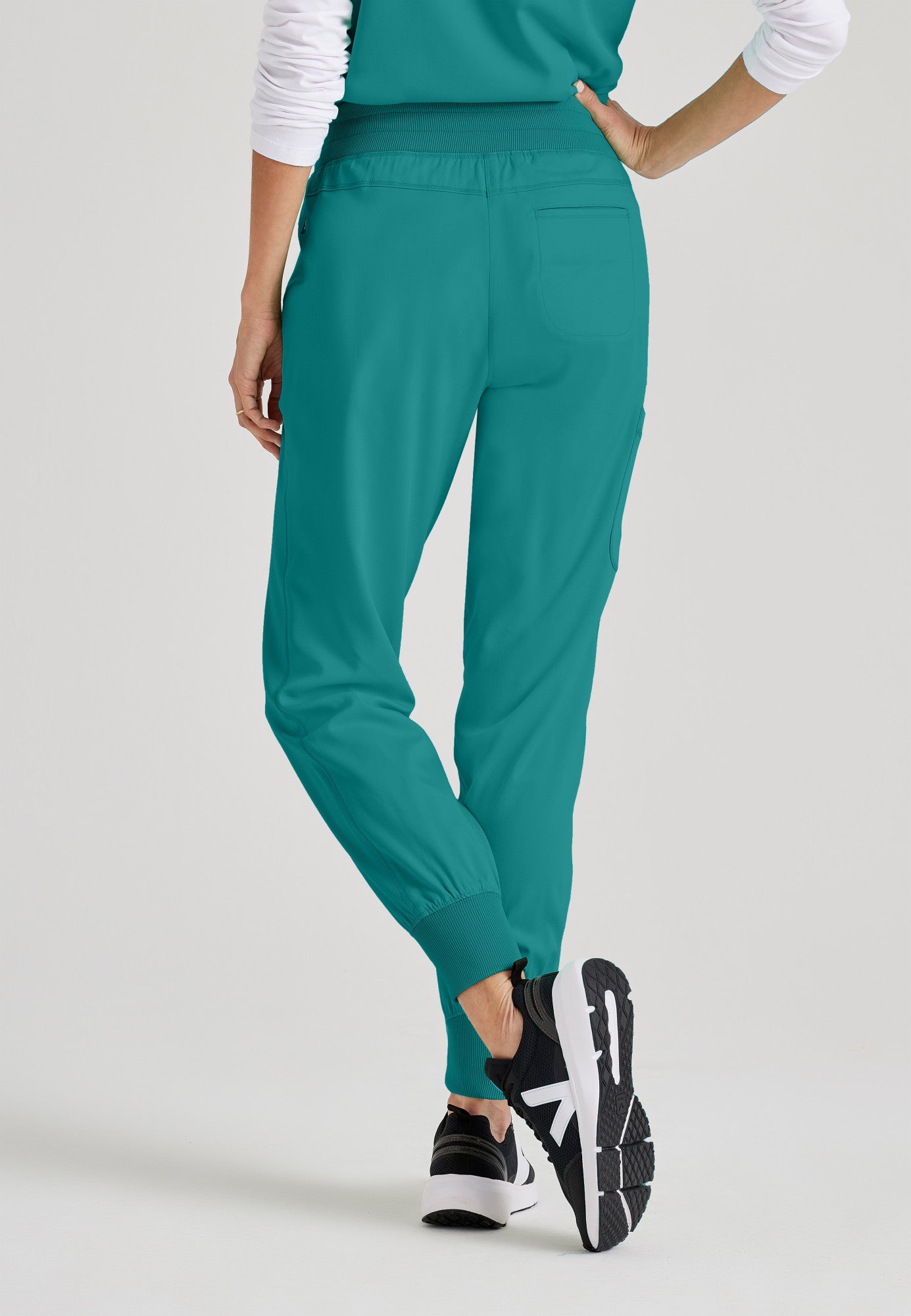Eden Jogger - Teal - Jen's Scrubs