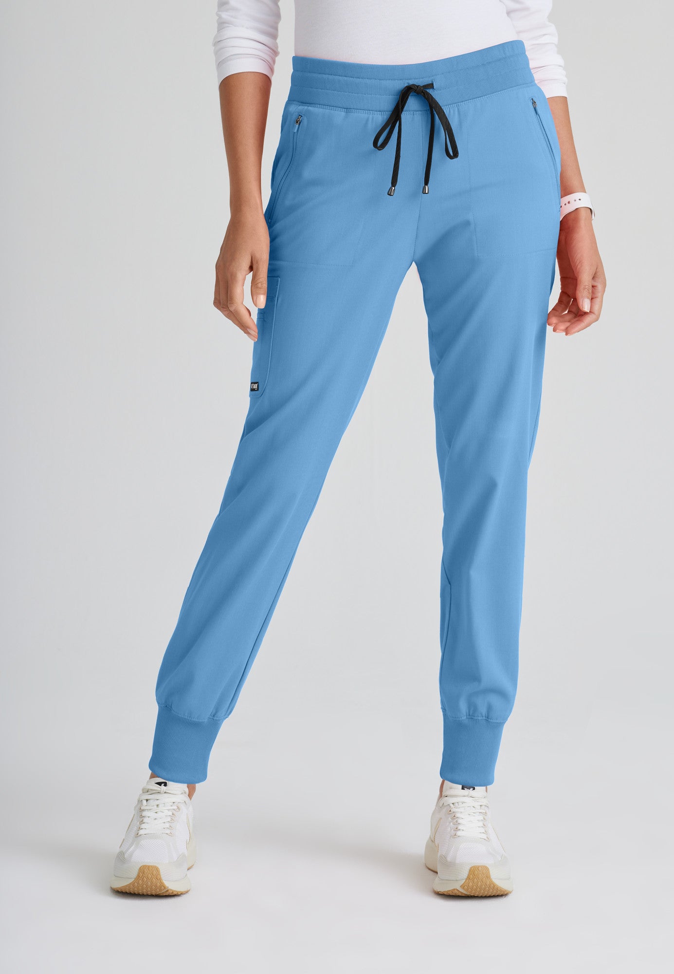 Eden Jogger - Ciel Blue - Jen's Scrubs