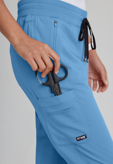 Eden Jogger - Ciel Blue - Jen's Scrubs