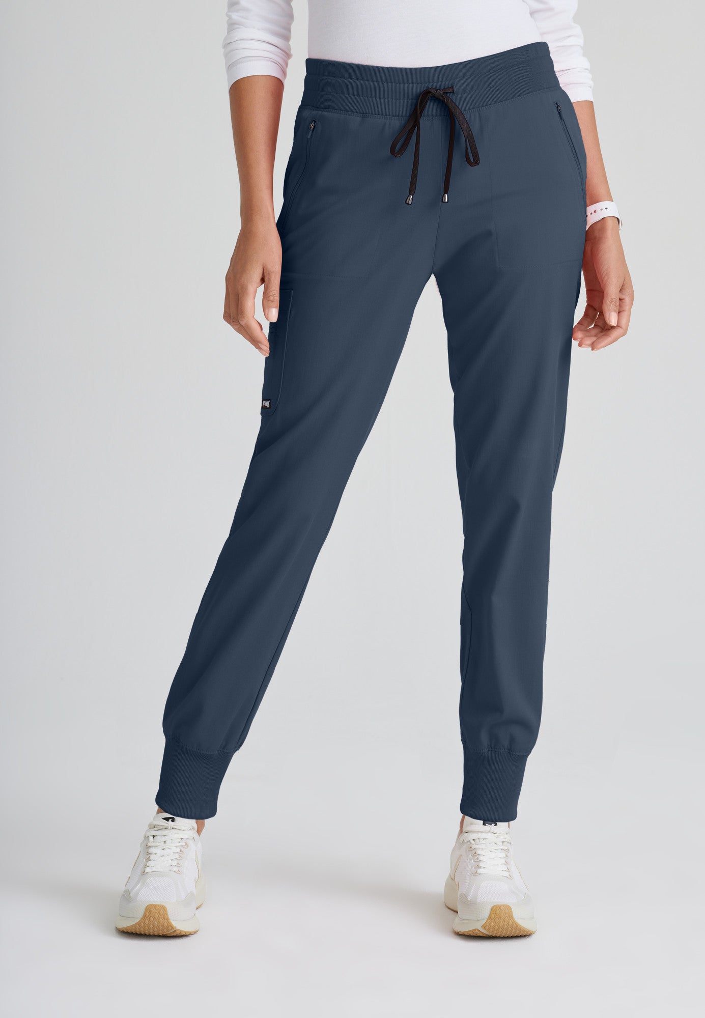 Eden Jogger - Steel - Jen's Scrubs