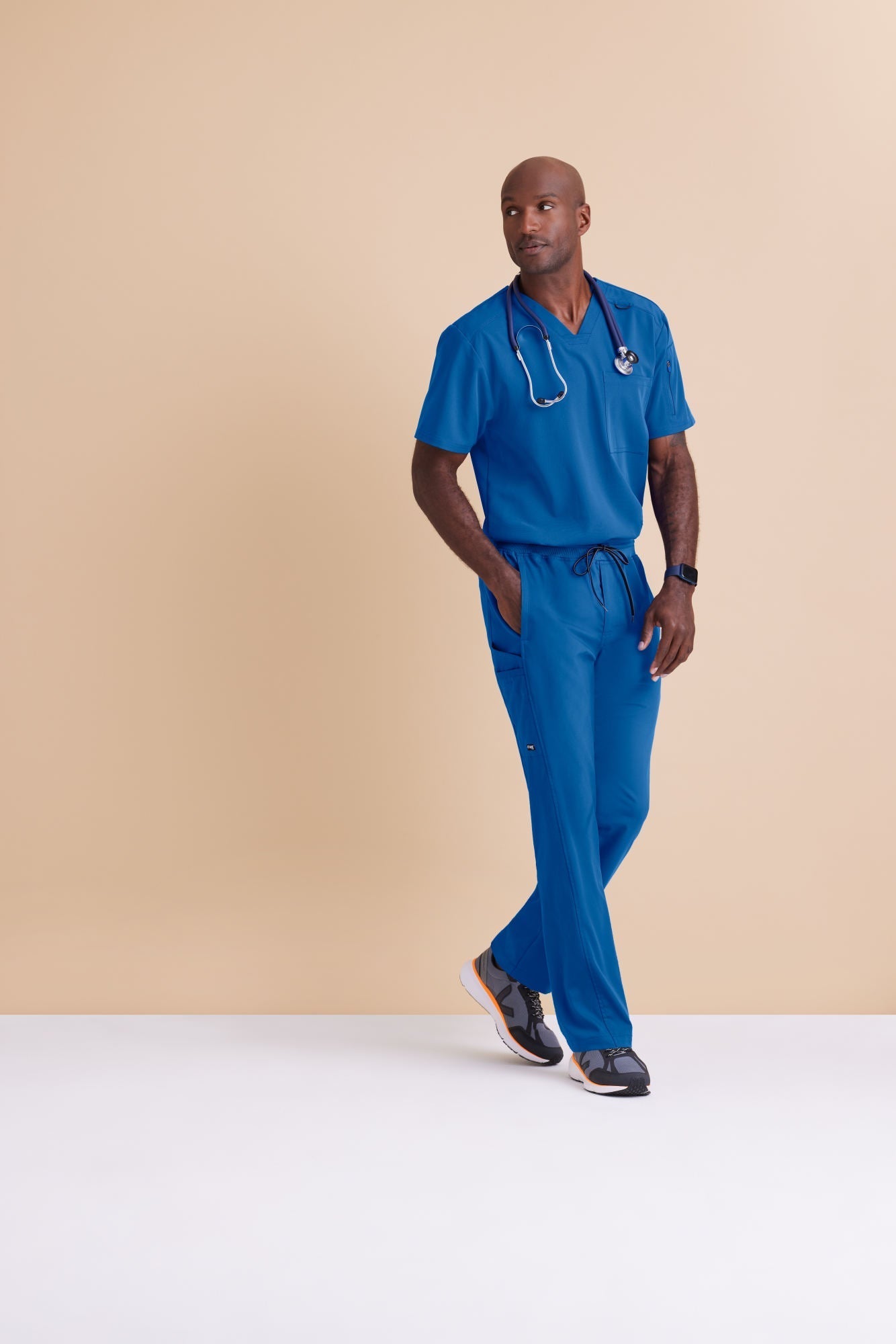 Hudson Pant - New Royal - Jen's Scrubs