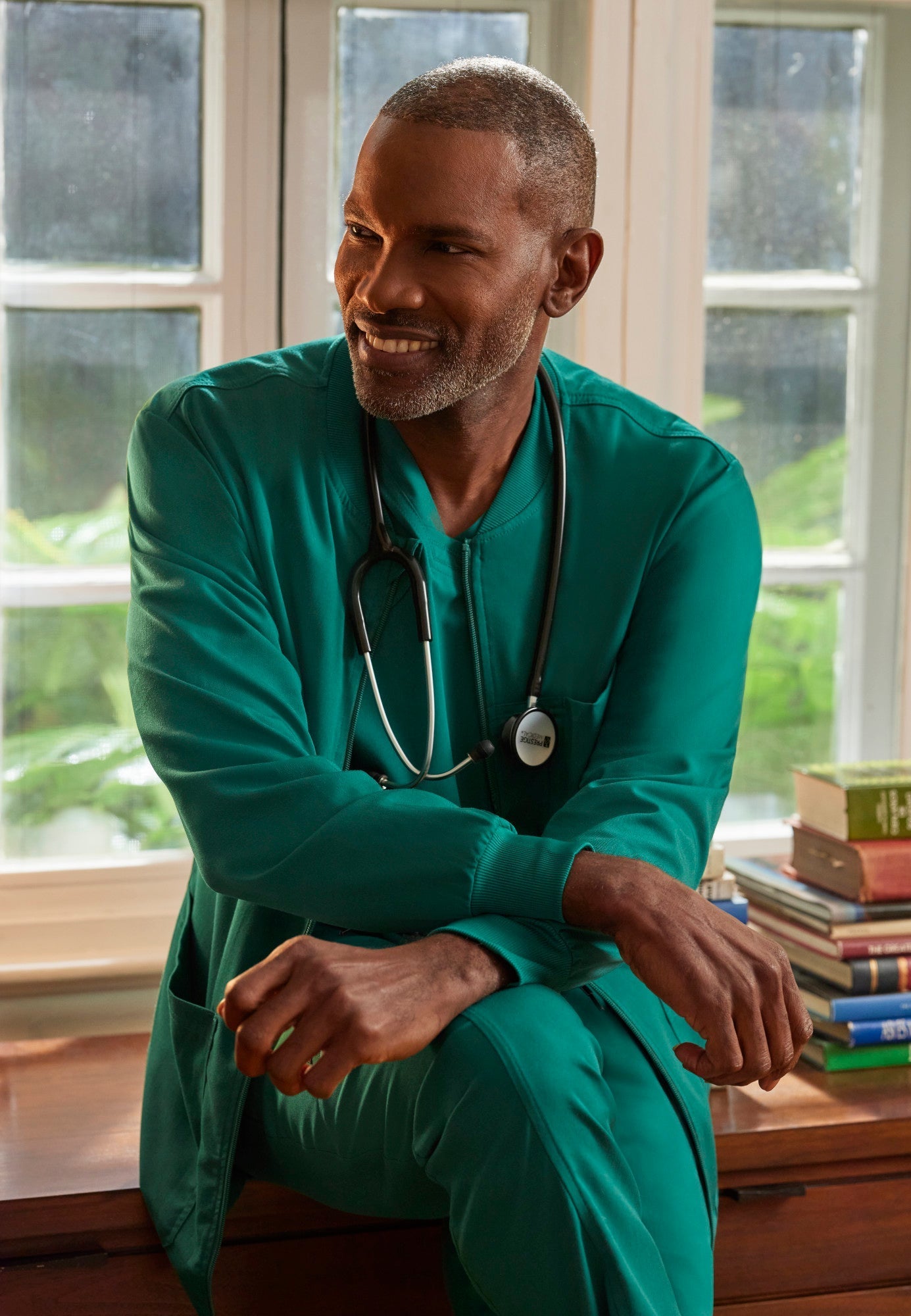 Hudson Pant - Hunter Green - Jen's Scrubs