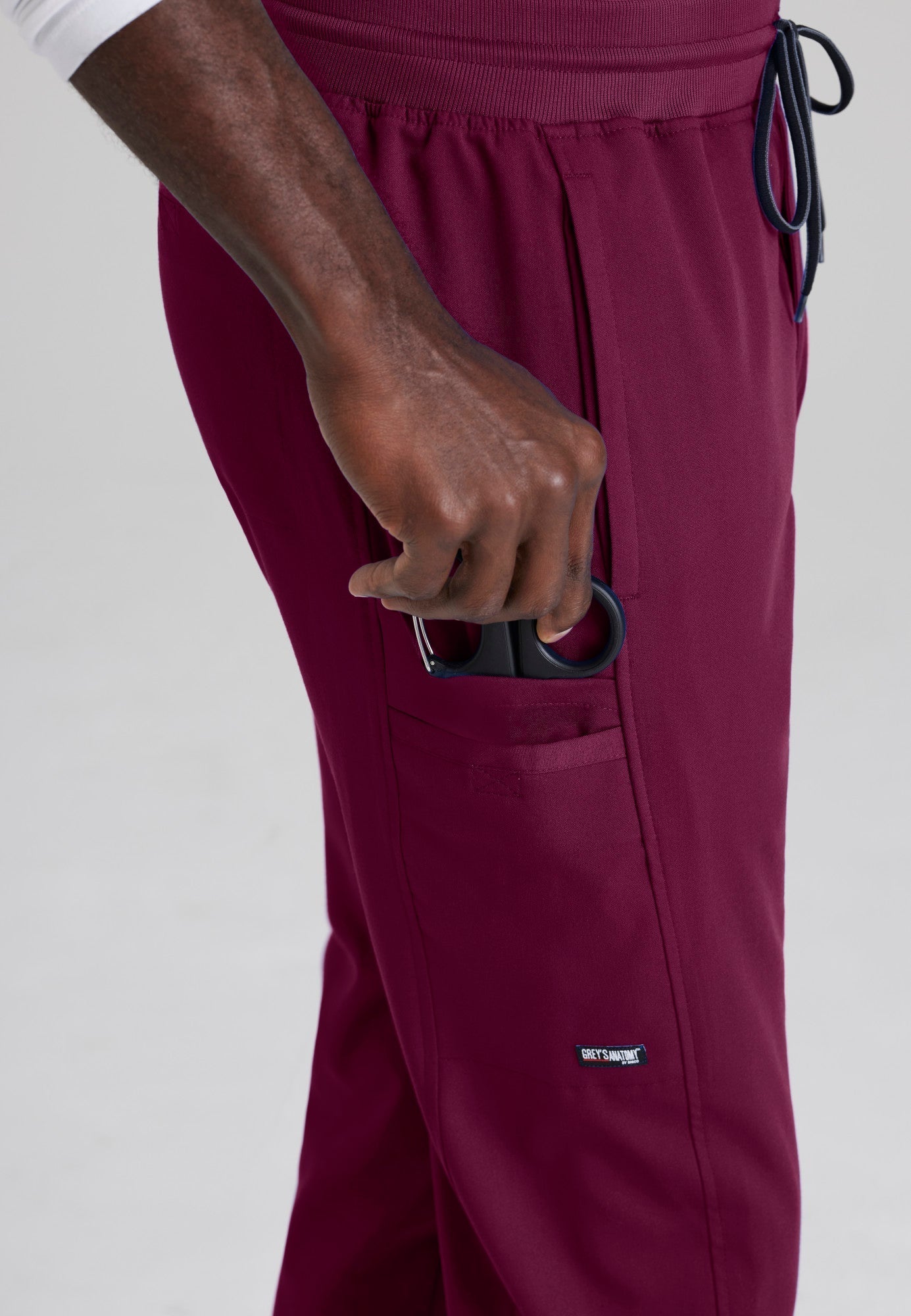 Hudson Pant - Wine - Jen's Scrubs