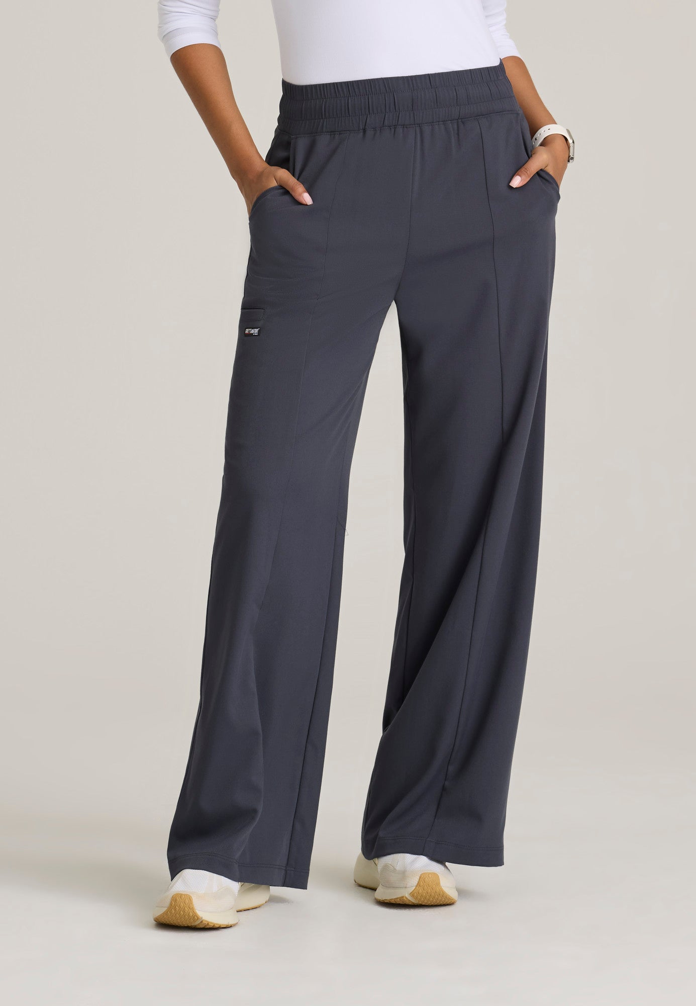 Emerson Pant - Steel - Jen's Scrubs