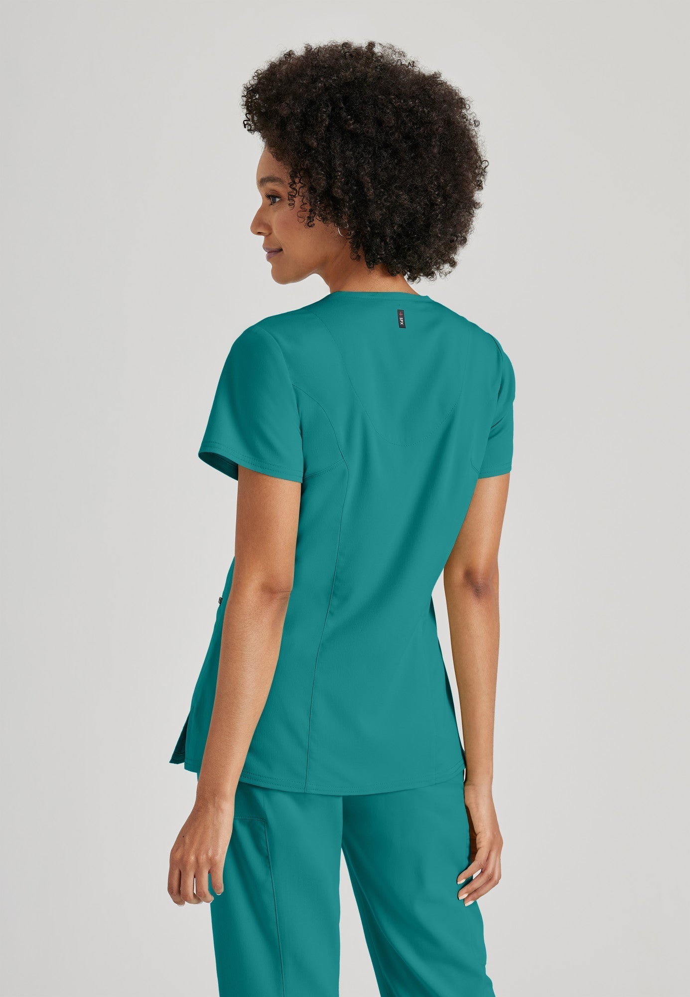 Kim Top - Teal - Jen's Scrubs