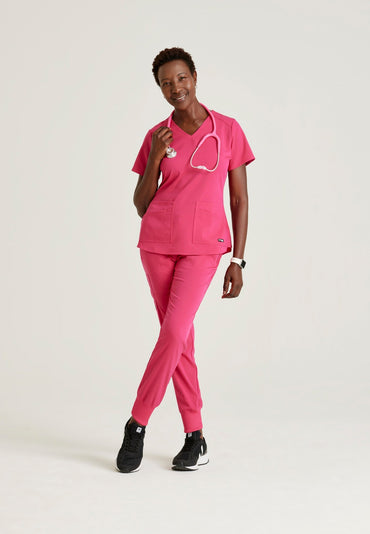 Emma Top - Vibrance Pink - Jen's Scrubs