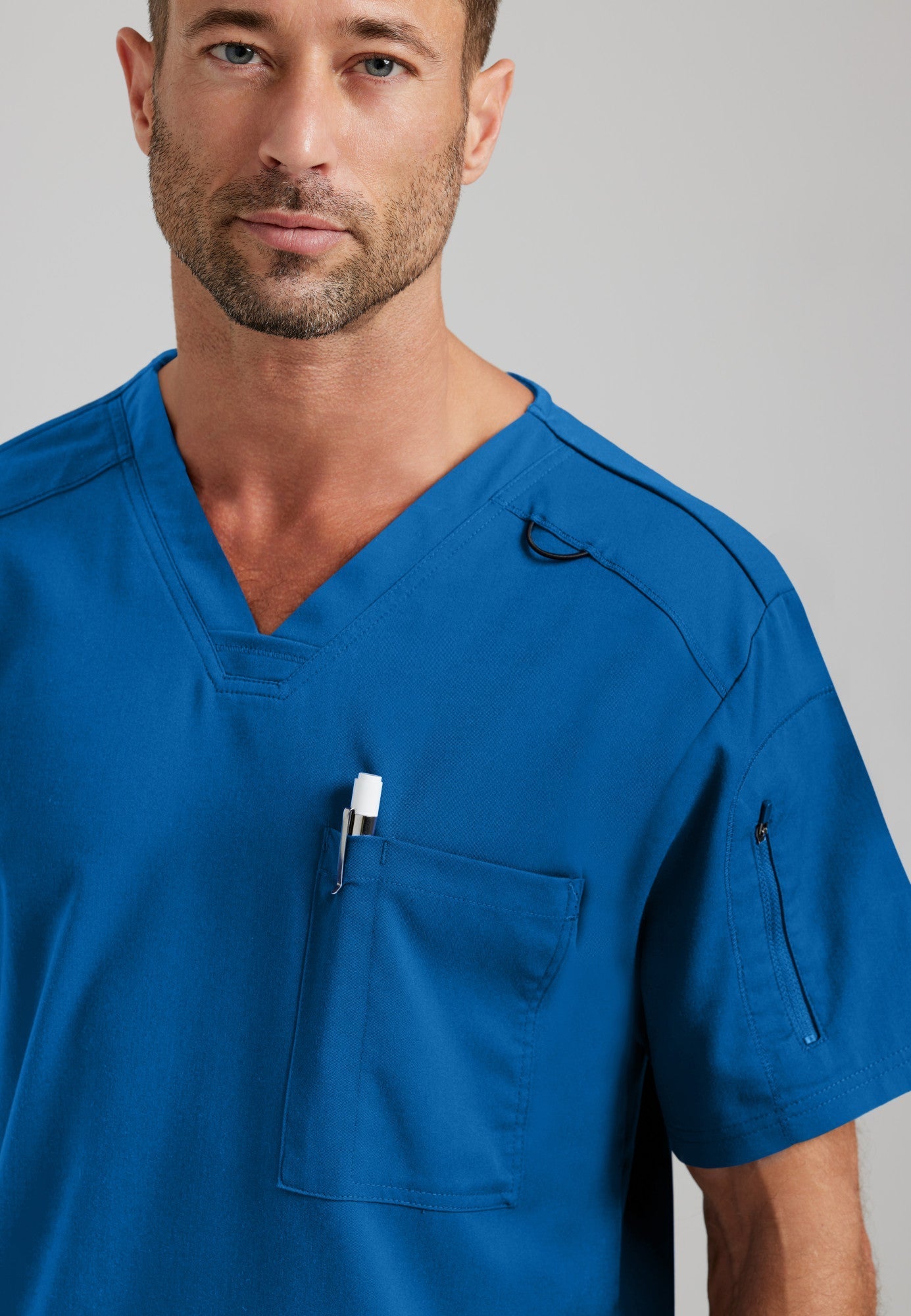 Murphy Top - New Royal - Jen's Scrubs