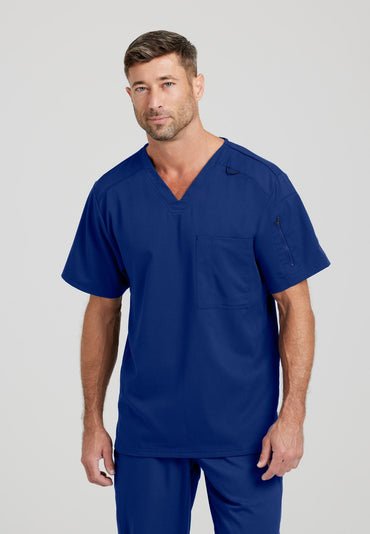 Murphy Top - Indigo - Jen's Scrubs