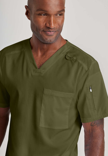 Murphy Top - Olive - Jen's Scrubs