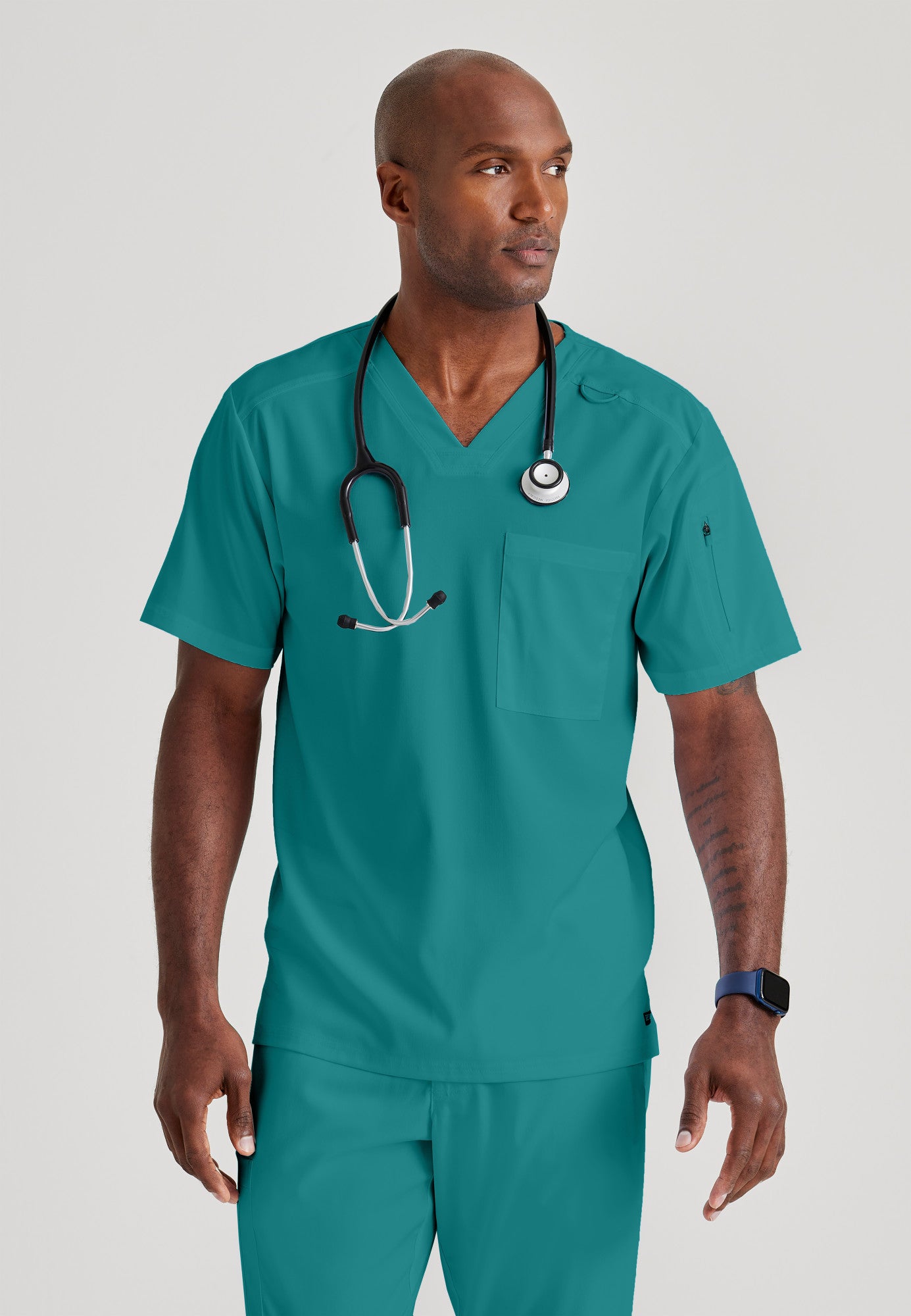 Murphy Top - Teal - Jen's Scrubs