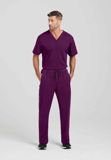 Murphy Top - Wine - Jen's Scrubs
