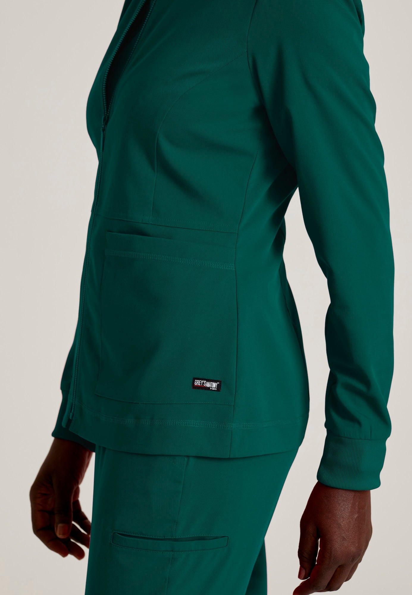 Millie Jacket - Hunter Green - Jen's Scrubs