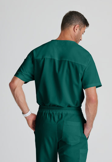 Evan Top - Hunter Green - Jen's Scrubs