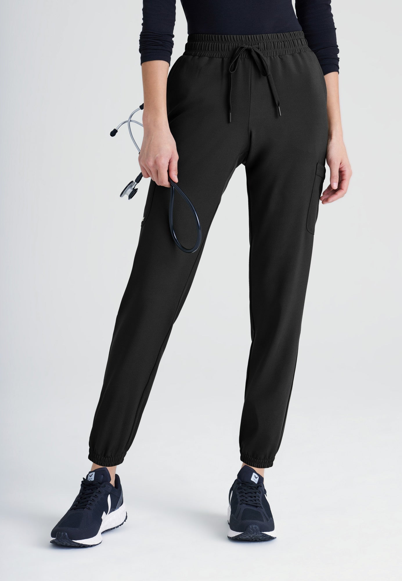 Terra Jogger - Black - Jen's Scrubs