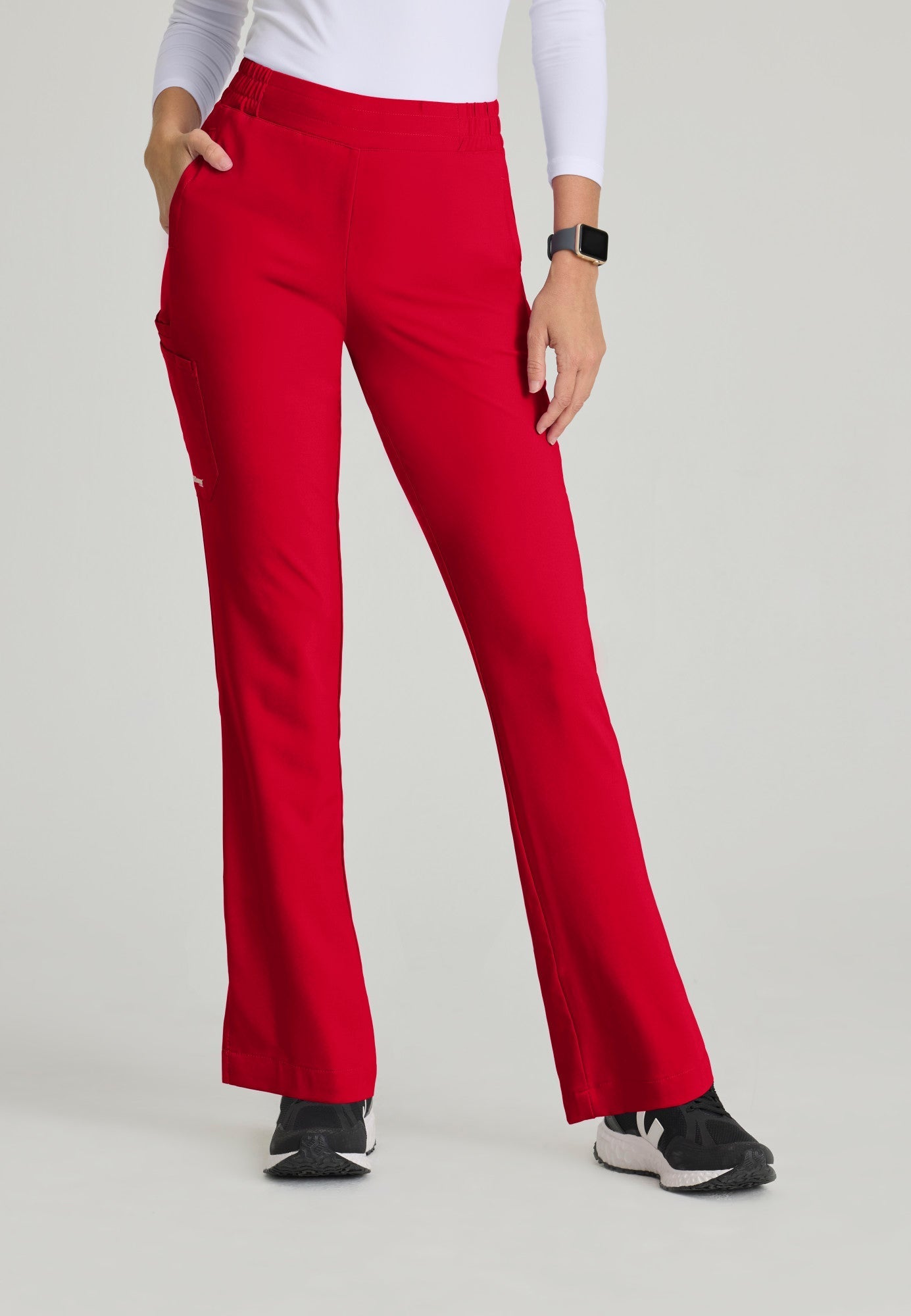 Cosmo Pant - True Red - Jen's Scrubs