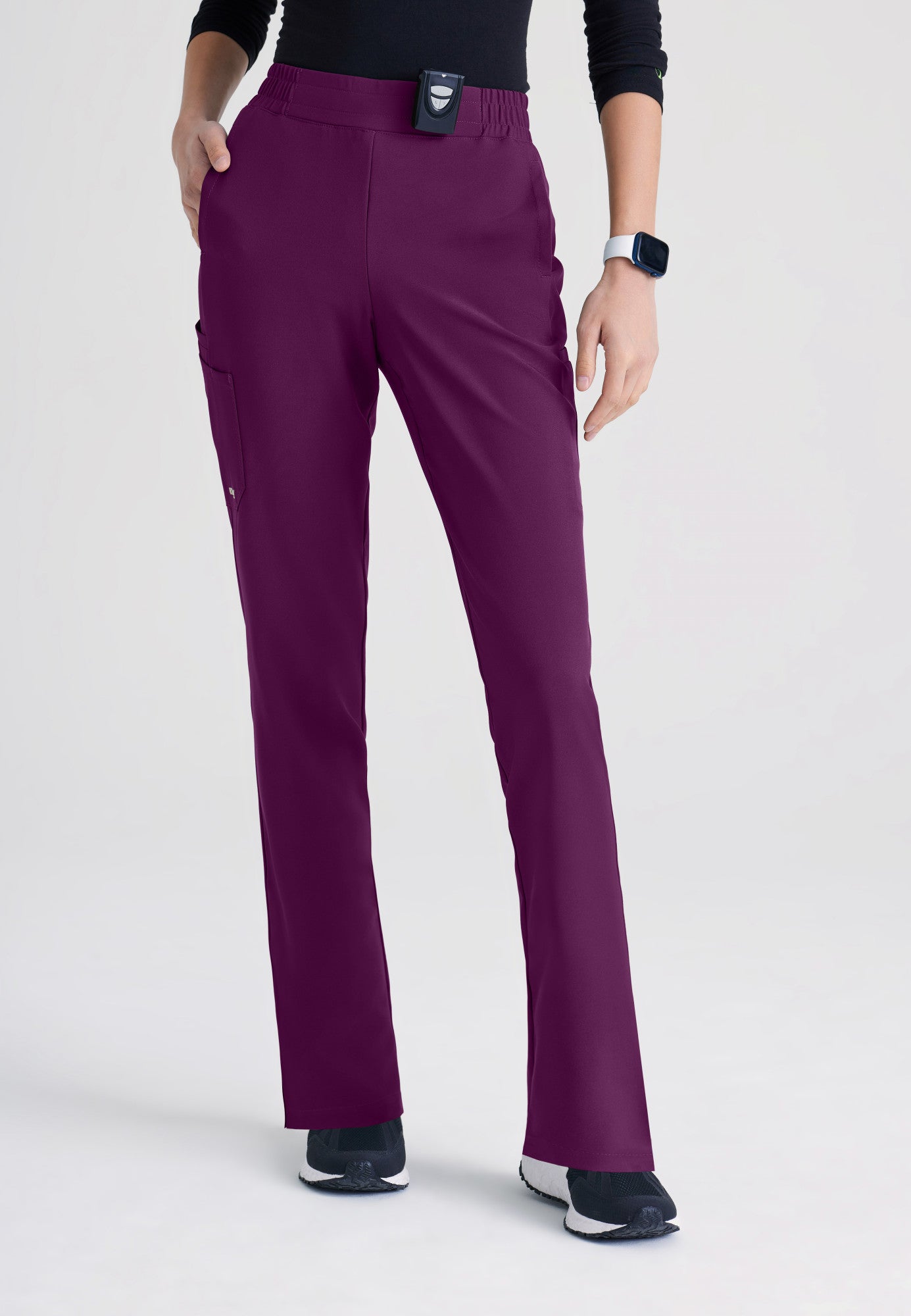 Cosmo Pant - Wine - Jen's Scrubs